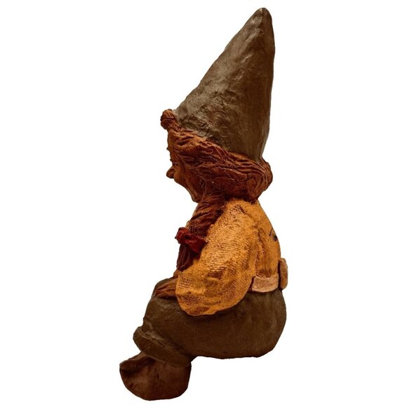 Tom Clark Gnome MEG Signed Figurine #60 Shelf Sitter w/Coin Vintage Retired 1983 - Picture 4 of 6